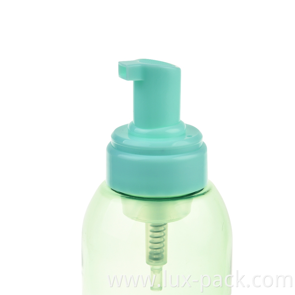 Glass soap foam pump bottle liquid pump head foam pump